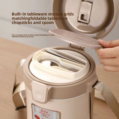 Portable Stainless Steel Vacuum Insulated Lunch Box