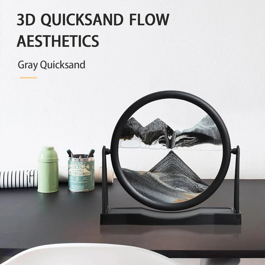 Sand Art Picture  3D glass